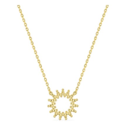 Collar sol bañado en oro