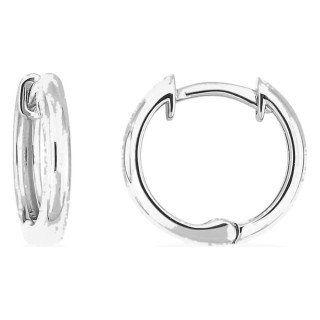 Brincos argola prata 925 rodiada 11 mm