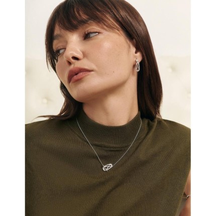 Collar L'Infini plata