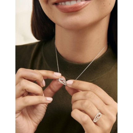 Collar L'Infini plata