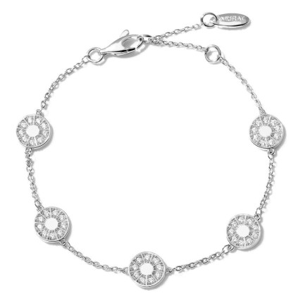 Pulseira Plein Soleil Cycle prata