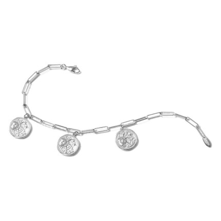 Pulsera Le Trésor Trio plata