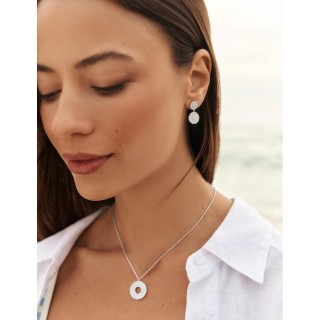 Pendientes Plein Soleil Duo plata