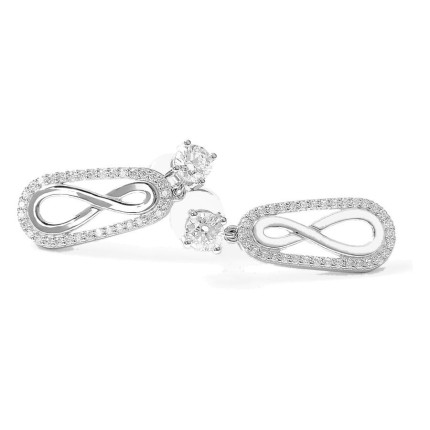 Pendientes L'Infini plata