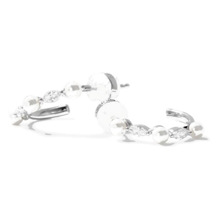 Pendientes Sirène plata