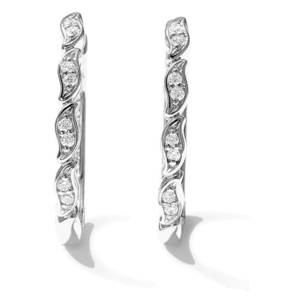 Brincos La Marée prata