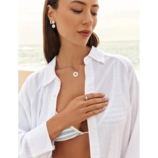 Anillo Plein Soleil abierto plata