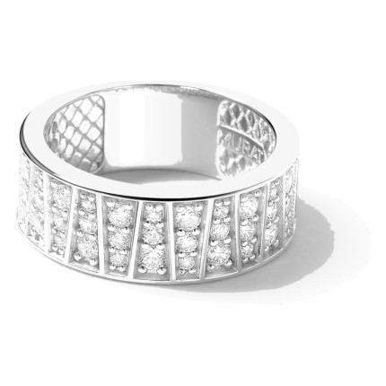 Anillo Plein Soleil plata