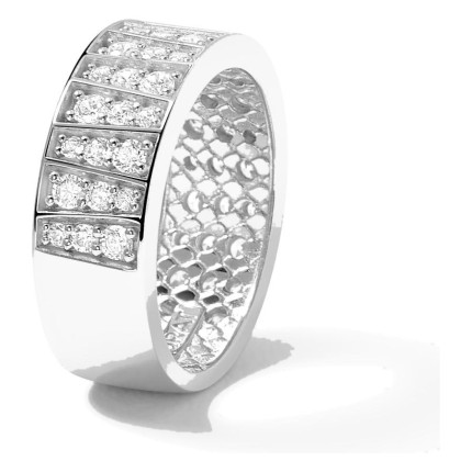 Anillo Plein Soleil plata