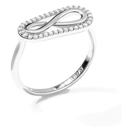 Anillo L'Infini plata