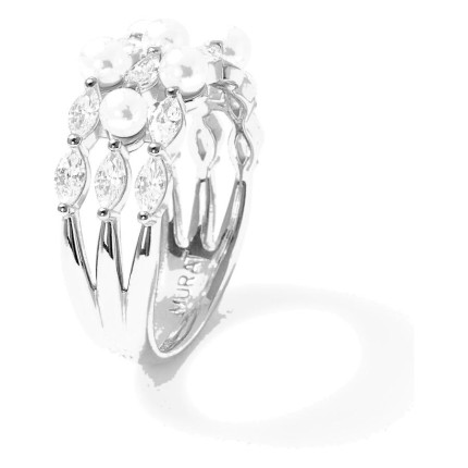 Anillo Sirène Triple plata