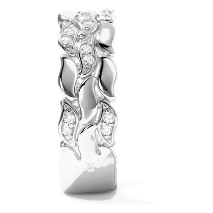 Anillo La Marée Triple Alterné plata