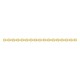Cadena forzada redonda en oro amarillo 750 ‰ de 0,90 mm