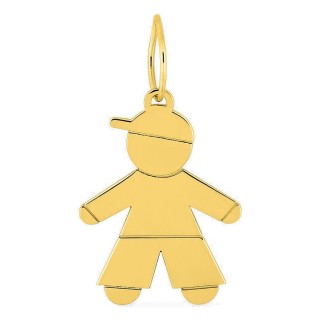 Colgante niño en oro amarillo 750 ‰