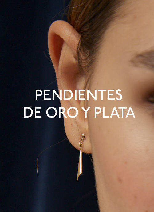 Pendientes de oro y plata